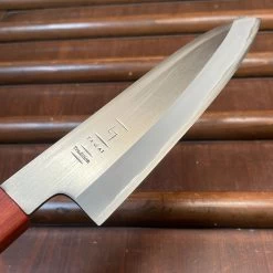 Tagai Sanjo 150mm Petty Migaki Stainless Clad Shirogami 2 Oak And Bubinga Handle -Knife shop image 5ab9b810 fddc 480c a670 a691ed5137a5