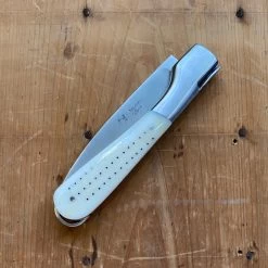Fontenille Pataud 2013 Sperone 12cm Pocket Knife Pinned Cow Bone Lockback -Knife shop image 5be561ad d771 4292 a280 1ba129273a32