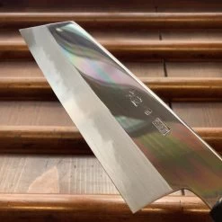 Sakai Kikumori Choyo 180mm Kiritsuke Santoku Shirogami 2 With Saya -Knife shop image 5c815e53 f14d 4456 9e38 afb1d647ead6