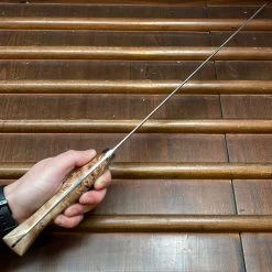 Nigara Hamono 300mm Sakimaru Sujihiki SG2 Kurouchi Tsuchime Stabilized Maple Burl Western Handle 13 Nigara Hamono 300mm Sakimaru Sujihiki SG2 Kurouchi Tsuchime Stabilized Maple Burl Western Handle -Knife shop image 5cb1d51d 76eb 403e 8340 f8b6ce3eaaf4