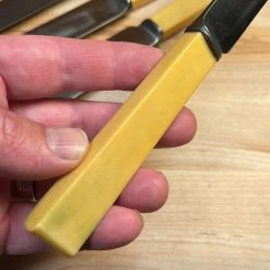 Vintage Joseph Rodgers & Sons Set Of 6 Dinner Knives Carbon Steel Edwardian ~1901-1910 -Knife shop image 5cbda74a cb13 4448 86b5 4fadd5ed3b6a