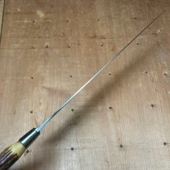 Vintage American Nogent Style 12" Chef Forged Carbon Steel Antler Re-Handle 13 Vintage American Nogent Style 12" Chef Forged Carbon Steel Antler Re-Handle -Knife shop image 5d7155bd f943 4847 96ba 4a0766fed9bd