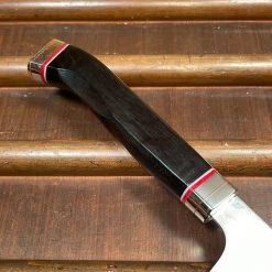 Hitohira Imojiya TH 240mm Gyuto VG10 Damascus Fusion Ebony Handle -Knife shop image 5d7d81e2 057b 4577 b90f 8fda37c82b42