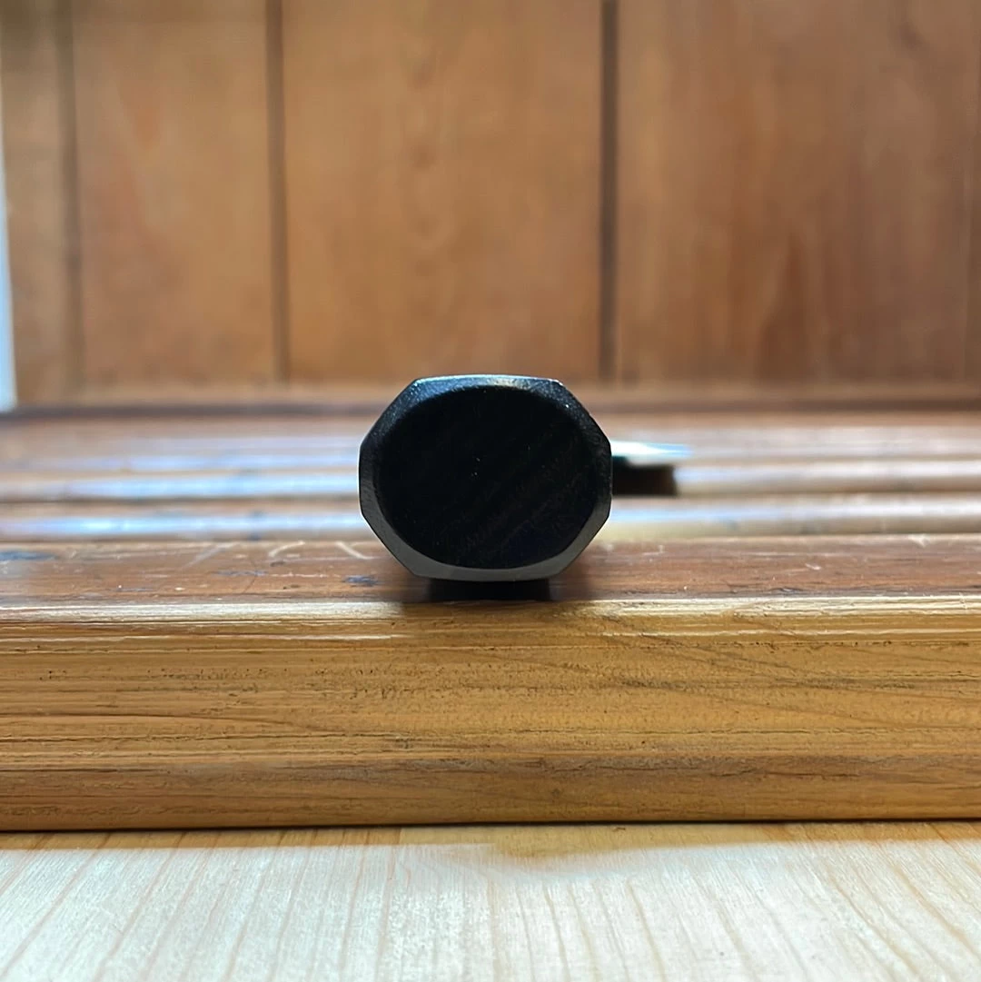 Hitohira Togashi 170mm Bunka Aogami 2 Kurouchi Cherry Handle (Ebony End) 11 Hitohira Togashi 170mm Bunka Aogami 2 Kurouchi Cherry Handle (Ebony End) - Image 9