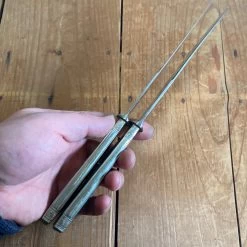 Vintage J A Henckels ‘Bastet’ Niet Roestend Table Knives X2 For Netherlands 1920’s -Knife shop image 628e3f9f b958 4858 963a bc3c10d05f48