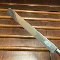 Vintage Sabatier Trumpet / Ancien Maison 12” Round Tip Carving Knife Stainless France 1950’s -Knife shop image 62efa3d1 f635 4bc0 846a 90d764555e1b