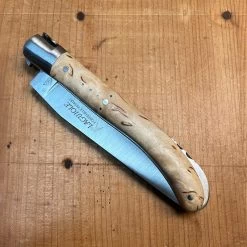 Fontenille Pataud Laguiole Le Pocket 10cm Pocket Knife Curly Birch Lockback -Knife shop image 62f5851b 334f 462d 8b70 0e81edfc07b4