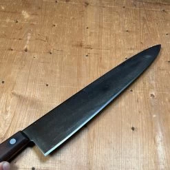 Vintage Bear Brand 12" Chef Knife Carbon Steel USA ~1950's -Knife shop image 66376735 65a4 4d82 8b5f 2e7bd22d595f