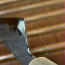 Tetsujin Hamono 210mm Gyuto Aogami 2 Wrought Iron Blonde Ebony 18 Tetsujin Hamono 210mm Gyuto Aogami 2 Wrought Iron Blonde Ebony -Knife shop image 6670f9a5 5a50 45ac a9b8 c8c4ac6d38d1