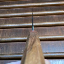 Blenheim Forge 180mm Bunka Santoku Iron Clad Aogami Super Walnut & Copper -Knife shop image 6836b1d3 c44c 4202 8155 1950278d61d3