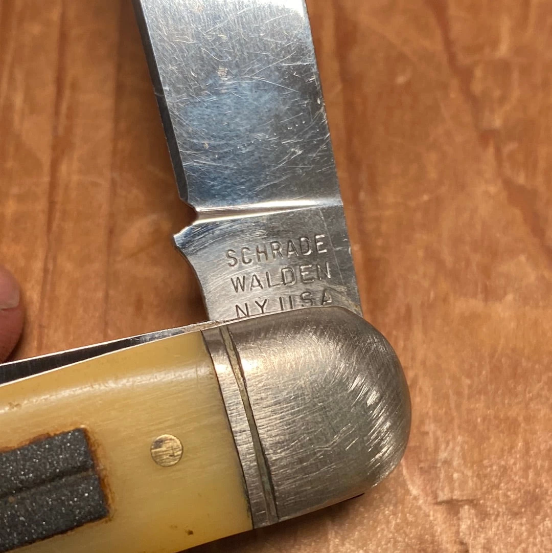 Vintage Schrade Walden 5” Fisherman’s Special Knife Stainless 1946-73 5 Vintage Schrade Walden 5” Fisherman’s Special Knife Stainless 1946-73 - Image 3