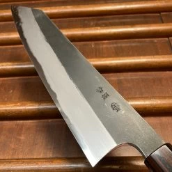 Hitohira Togashi 240mm Kiritsuke Gyuto Aogami 2 Kurouchi Cherry Handle (Ebony End) -Knife shop image 69de41a5 516b 49c7 addd ddd6d6d192ab