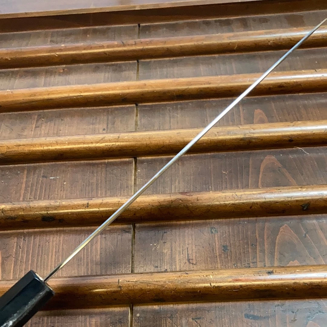 Hitohira Gorobei Rikichi 240mm Gyuto Shirogami 2 Kasumi Ho Wood 8 Hitohira Gorobei Rikichi 240mm Gyuto Shirogami 2 Kasumi Ho Wood - Image 6