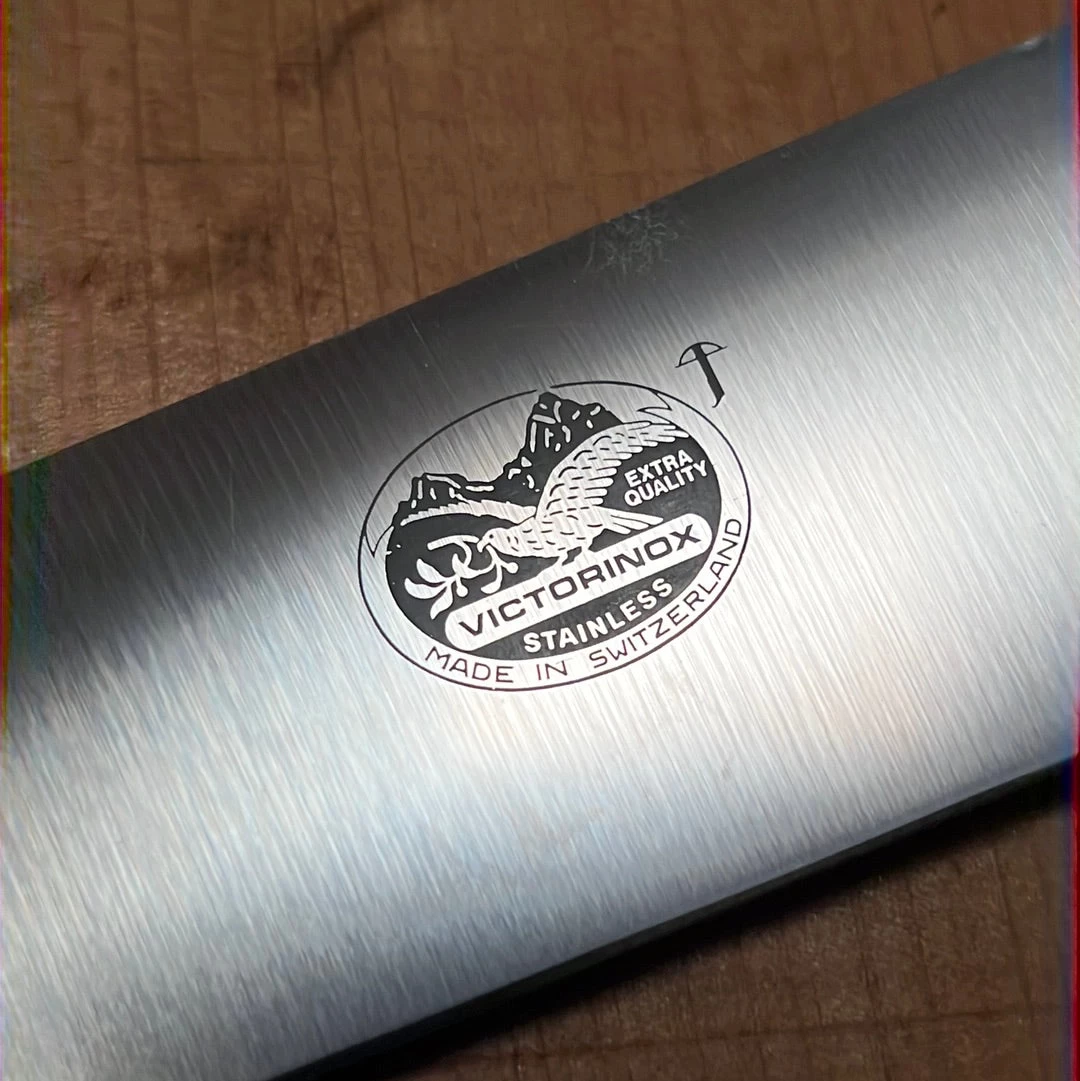 Victorinox New Vintage 7.5" Chef Knife Rosewood Handle 1960-70's 8 Victorinox New Vintage 7.5" Chef Knife Rosewood Handle 1960-70's - Image 6