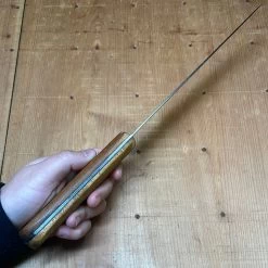 Vintage American 8" Chef Knife Carbon Steel & Beechwood LF&C? ~1920's-50's -Knife shop image 6c193df3 3180 498c 9597 979485088876