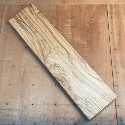 Knife En Place Heritage Select Large Quartersawn Zebrawood With Black Walnut Magnetic Knife Holder