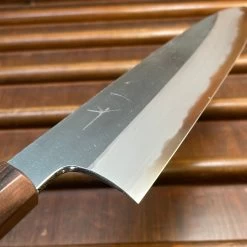 Hitohira Togashi 240mm Gyuto Aogami 2 Kurouchi Cherry Handle (Ebony End) -Knife shop image 6d7d6dea 3126 4f3d be2a 7a0e5ed463d0