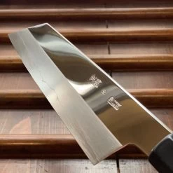 Sakai Kikumori Choyo 180mm Kiritsuke Santoku Ginsanko -Knife shop image 70456e31 d831 4e85 a190 1393cc4ae926