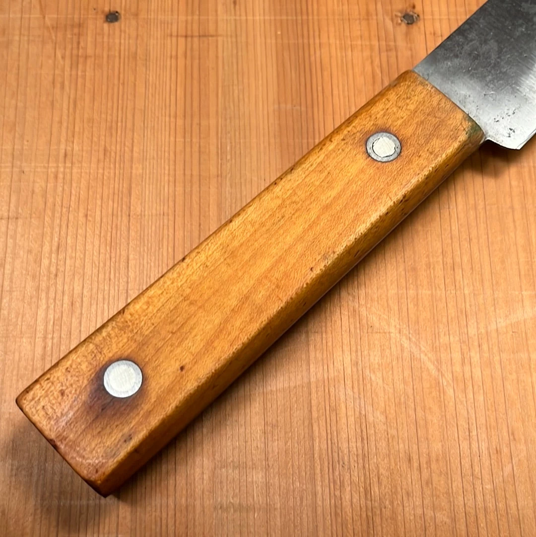 Vintage Lamson 11.5" Scimitar Carbon Steel 1930's-60's 10 Vintage Lamson 11.5" Scimitar Carbon Steel 1930's-60's - Image 8