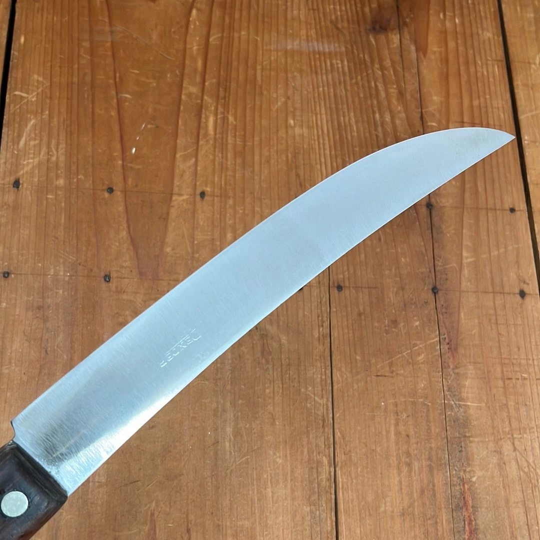 Vintage Dexter 10" Scimitar Carbon Steel Rosewood 1950's-70's 7 Vintage Dexter 10" Scimitar Carbon Steel Rosewood 1950's-70's - Image 5