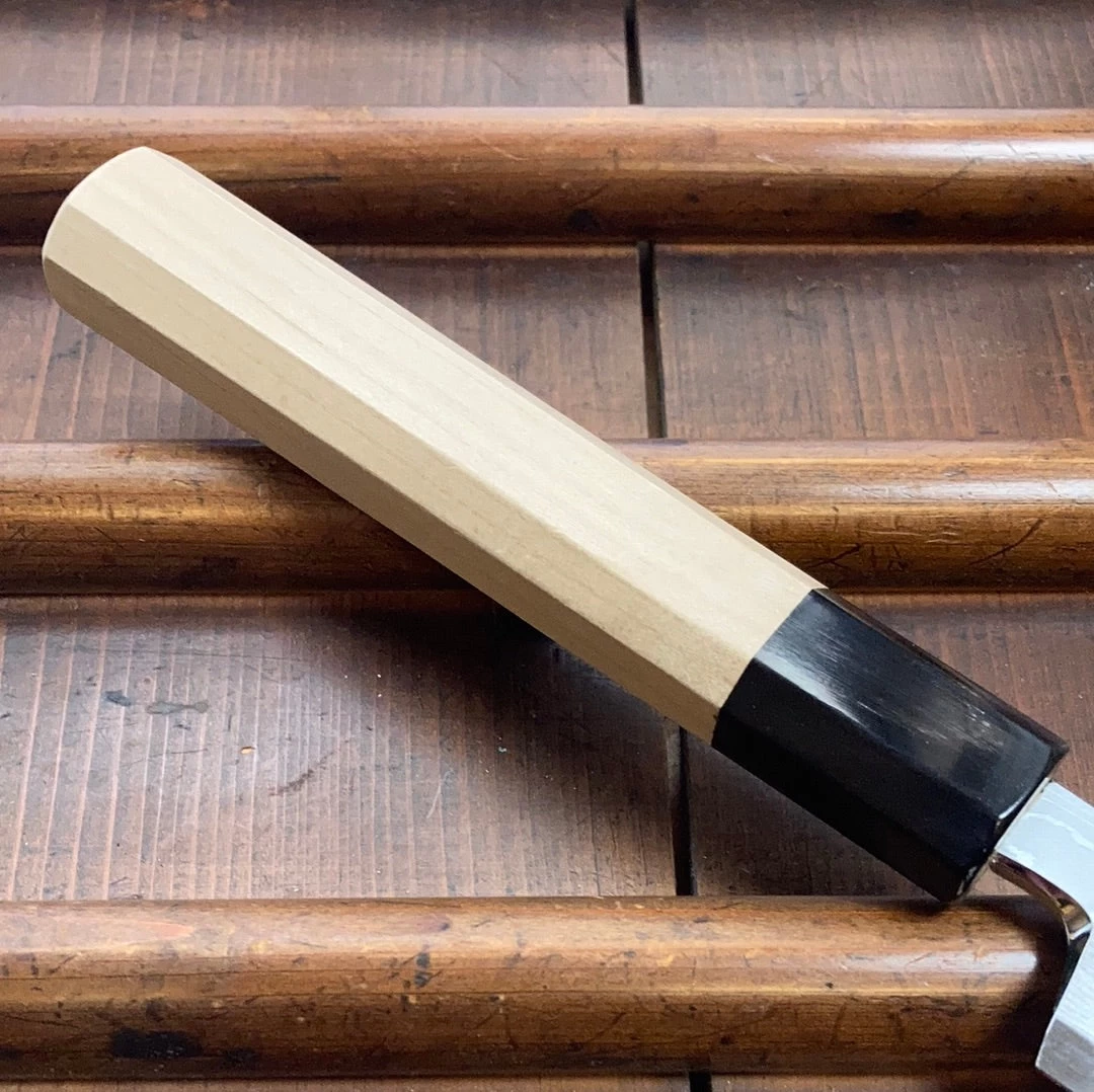 Sakai Kikumori Kikuzuki Uzu 300mm Sakimaru Takohiki Aogami 1 With Saya 5 Sakai Kikumori Kikuzuki Uzu 300mm Sakimaru Takohiki Aogami 1 With Saya - Image 3