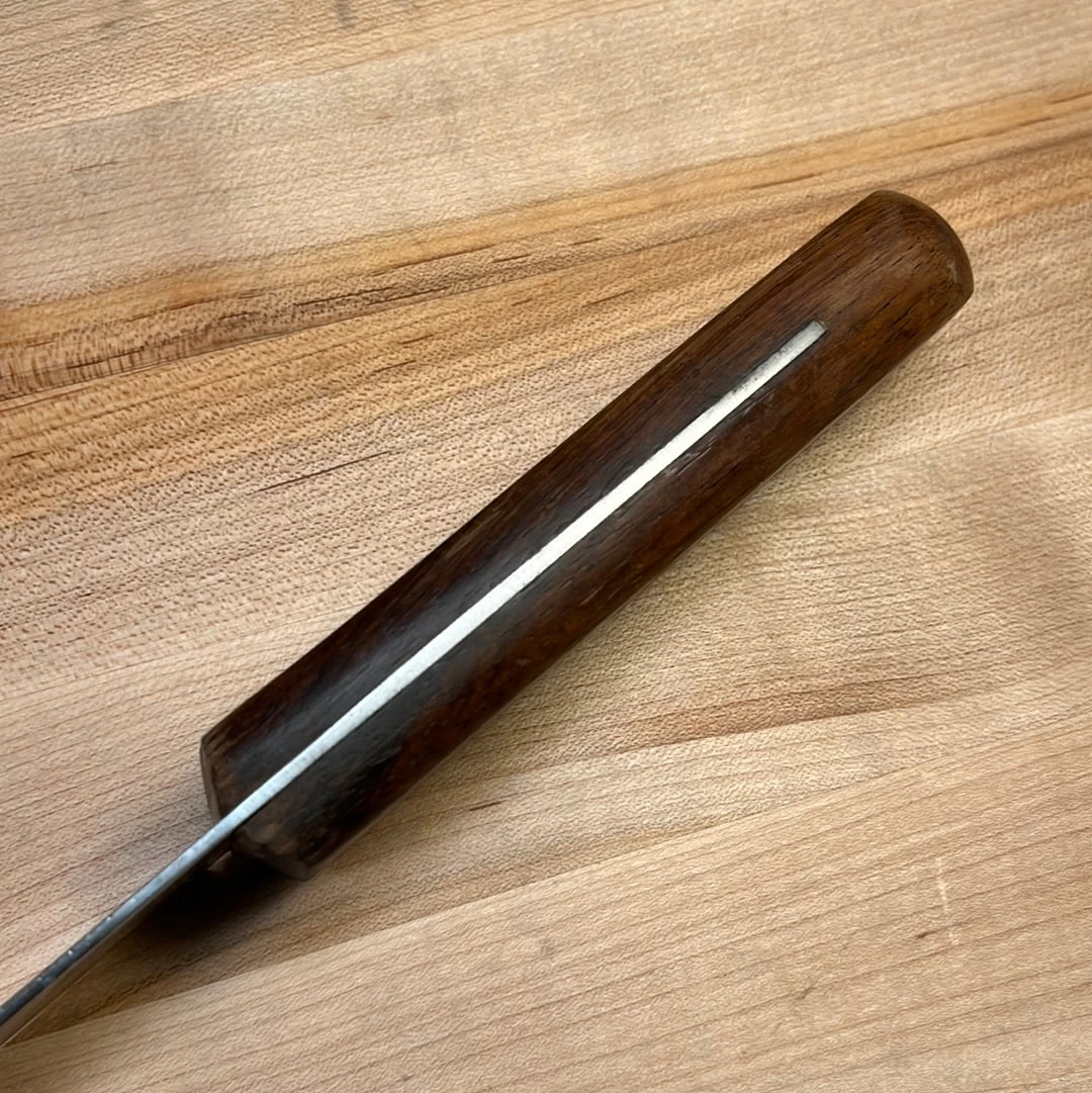 Vintage Dexter 10" Scimitar Carbon Steel Hollow Ground Rosewood 1950's-70's 8 Vintage Dexter 10" Scimitar Carbon Steel Hollow Ground Rosewood 1950's-70's - Image 6