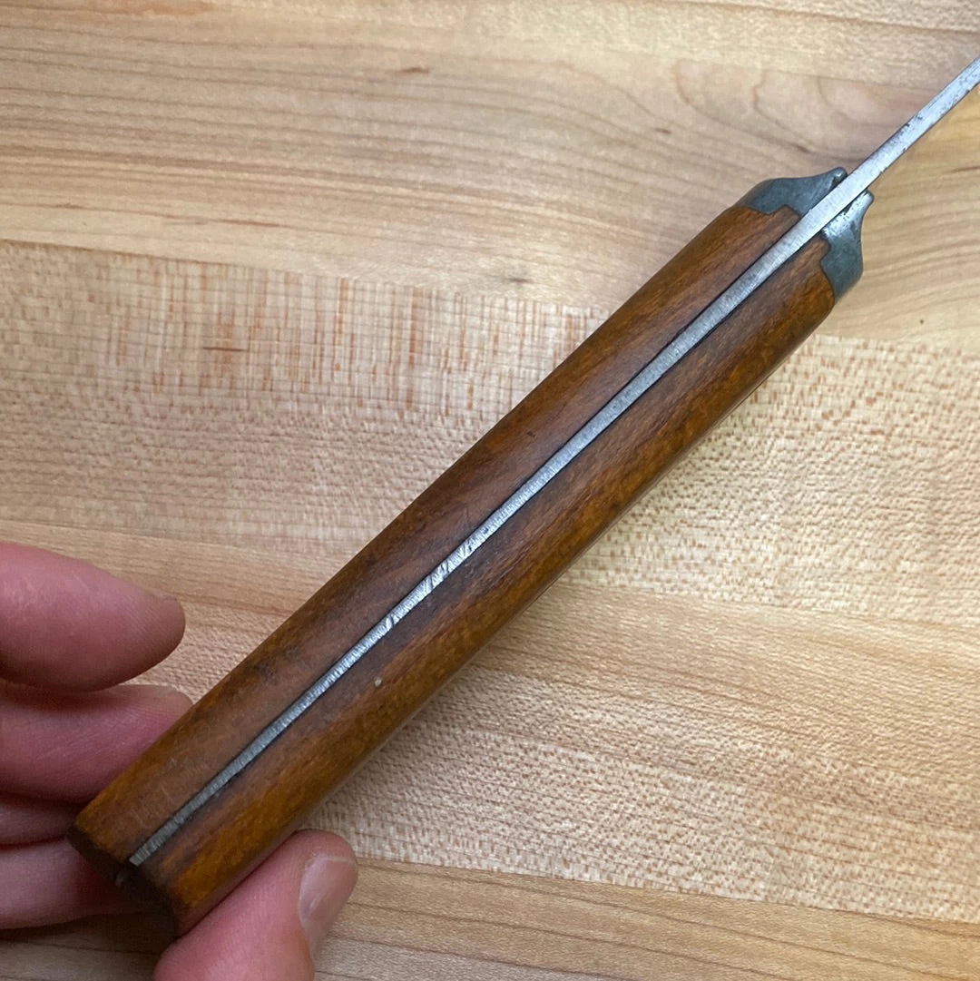 Vintage Unmarked 10” Bullnose Scimitar Carbon Steel USA 1930’s-50’s 6 Vintage Unmarked 10” Bullnose Scimitar Carbon Steel USA 1930’s-50’s - Image 4