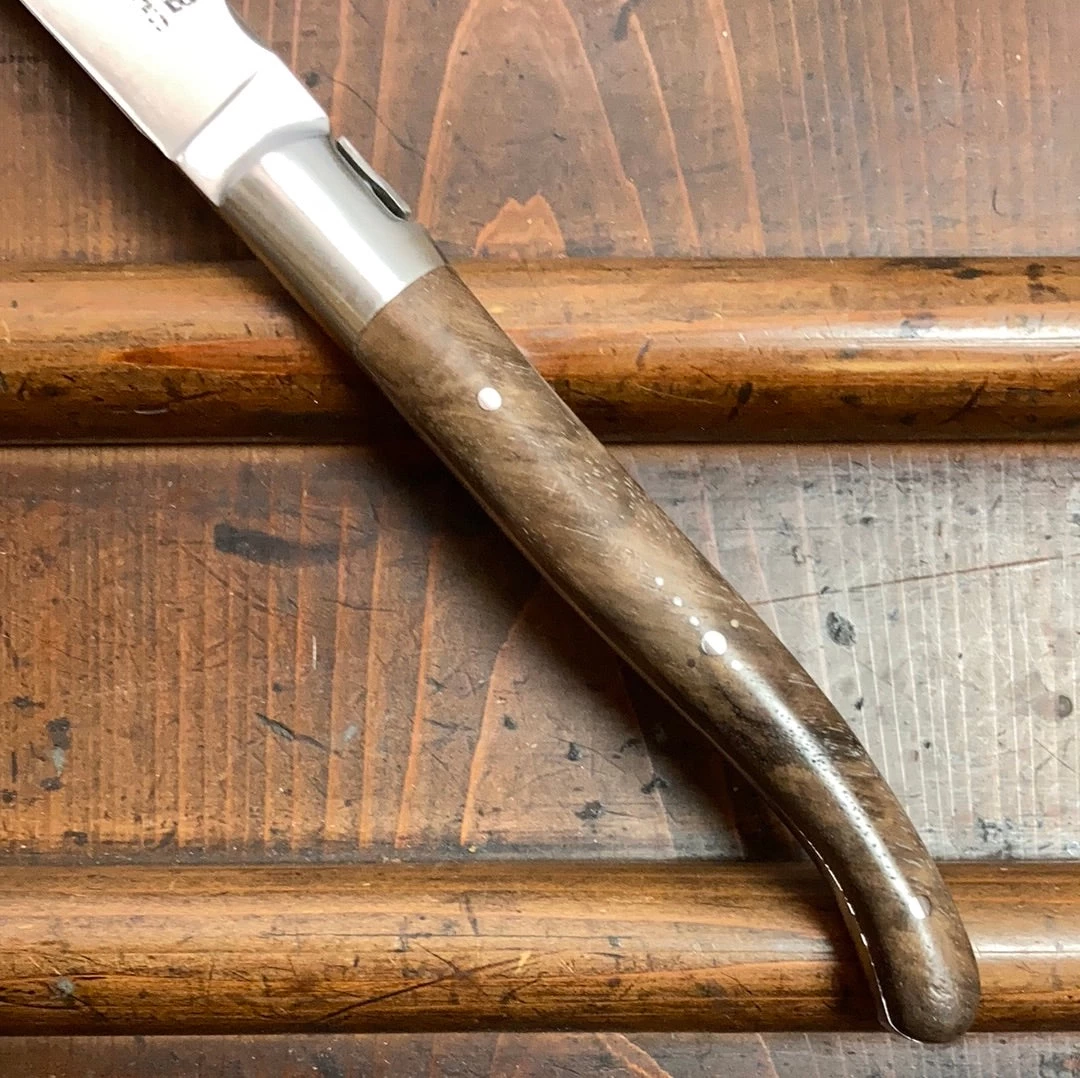 Fontenille Pataud Laguiole Steak Knife Set Of 6 Walnut 4 Fontenille Pataud Laguiole Steak Knife Set Of 6 Walnut - Image 2