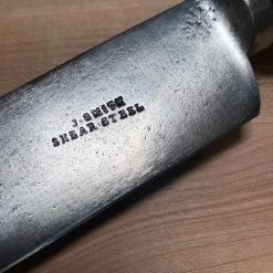 Vintage J Smith 14" English Roast Beef Knife Shear Steel & Stag 19th C. -Knife shop image 79012022 ae1d 4351 8595 1289e2dce406