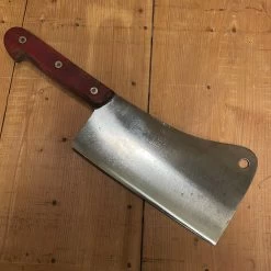 Vintage Le Cobaye 7.25” Cleaver Carbon Steel France 20.9 Oz 12 Vintage Le Cobaye 7.25” Cleaver Carbon Steel France 20.9 Oz -Knife shop image 7a23e444 4b6f 4f08 8815 e72099b97717