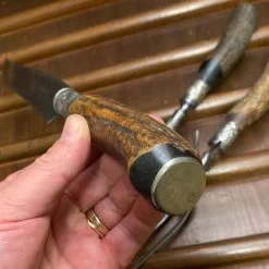 Vintage American Cutlery Co 3pc Carving Set Carbon Steel Stag C1900-1920 22 Vintage American Cutlery Co 3pc Carving Set Carbon Steel Stag C1900-1920 -Knife shop image 7a3c1272 c016 49c6 9427 1a05b17445ab