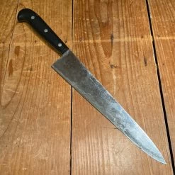 Vintage Dexter Harrington Cutlery Co 9.75" Chef Carbon Steel Gutta Percha 1902-1920's -Knife shop image 7a835504 8480 4448 9a6c 66babaeddcb0