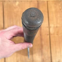 Vintage A Nittinger 10" Splitter Hand Forged Carbon Steel Turned Wood Handle ~1860's-80's -Knife shop image 7b4795e6 d313 495f bf62 6ff8c6e1bbf4