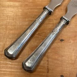 Vintage Eichenlaub Butter And Cheese Serving Knives Stainless & Silverplate ~1950's? -Knife shop image 7f06f5f3 989d 4ab9 91f7 0c393c93d93d