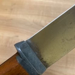 Vintage Unmarked 10” Bullnose Scimitar Carbon Steel USA 1930’s-50’s 15 Vintage Unmarked 10” Bullnose Scimitar Carbon Steel USA 1930’s-50’s -Knife shop image 7f1b5765 5bba 4be1 8d90 a8b8cb0013d7