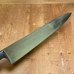 Vintage J. A. Henckels 10” Chef Knife Handforged Carbon Steel 1960’ Early 70’s -Knife shop image 7f56a161 9a50 46f6 9843 083105b22678