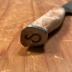 Steelport 4” Paring Knife 52100 Carbon Steel Stabilized Maple -Knife shop image 8187125c 6c55 4b6c aad9 4e935c08ec05