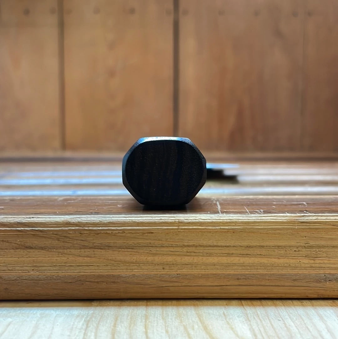 Hitohira Togashi 180mm Nakiri Aogami 2 Kurouchi Cherry Handle (Ebony End) 10 Hitohira Togashi 180mm Nakiri Aogami 2 Kurouchi Cherry Handle (Ebony End) - Image 8