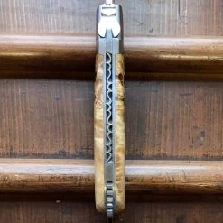 Fontenille Pataud Laguiole Gentleman 10.5cm Pocket Knife Stabilized Poplar Burl Lockback -Knife shop image 8349176c 4924 4e4f bcb4 48f00f935571