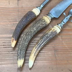 Vintage A J Jordan Carving Set AAA1 Sheffield England Curved Blade Horn Tip Handles 1880's-1920's 23 Vintage A J Jordan Carving Set AAA1 Sheffield England Curved Blade Horn Tip Handles 1880's-1920's -Knife shop image 83c55a60 8bac 44ba b8c7 aadec86f5508