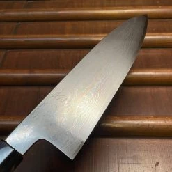 Hatsukokoro Komorebi 180mm Santoku Aogami 2 Damascus Ebony Handle -Knife shop image 870dde63 6fc6 410e 83dd 63a1d13549f5