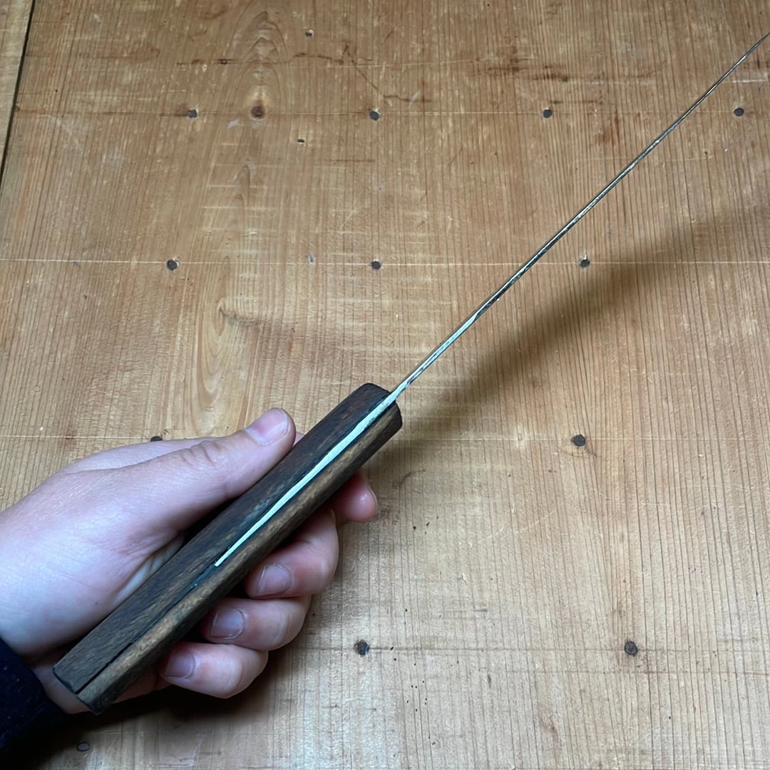 Vintage I Wilson 5.75" Skinning Knife Carbon Steel & Beechwood 1890's-1920's 7 Vintage I Wilson 5.75" Skinning Knife Carbon Steel & Beechwood 1890's-1920's - Image 5