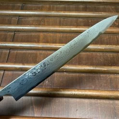 Wakui 240mm Sujihiki Shirogami 2 Suminagashi Chestnut -Knife shop image 8f4c72da 6077 42e9 af81 d40d4bac173f