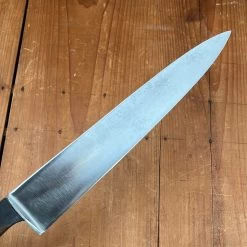 Vintage Unmarked 10” Chef Knife Carbon Steel German 1950-60s? -Knife shop image 900232f5 0645 4ddb 8ff5 9fa12e2f5cfa