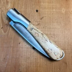 Fontenille Pataud Sperone 12cm Pocket Knife Curly Birch Lockback -Knife shop image 910a0fbd ccd0 4f58 92bb 9bae91846609