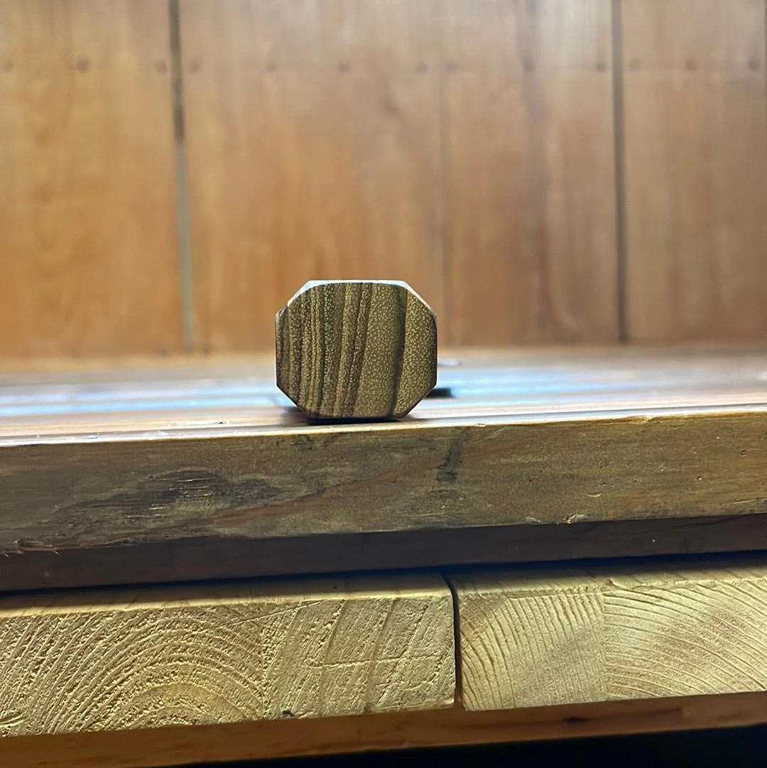 Kamo Shiro 210mm Gyuto AS Kurouchi Carbon 3 Layers Teak Horn 10 Kamo Shiro 210mm Gyuto AS Kurouchi Carbon 3 Layers Teak Horn - Image 8