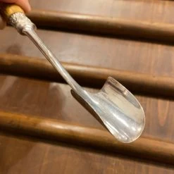 Vintage Silverplate American Cheese Pusher For Soft Ripe Cheese Unmarked -Knife shop image 9271b63e abaa 4181 b62d 4de21913788b