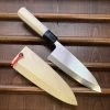 Hitohira Kikuchiyo Manzo 165mm Deba Aogami 2 Ho Wood With Saya -Knife shop image 934fb3a8 fe6d 4f92 b485 8cc7171a6531