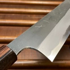 Hitohira Togashi 240mm Kiritsuke Gyuto Aogami 2 Kurouchi Cherry Handle (Ebony End) -Knife shop image 95f187a6 2ff4 4b0d b3cd b759ffcc7d3e