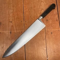 K Sabatier New Vintage Nogent Cuisine Massive 11" Chef Carbon Steel Ebony
